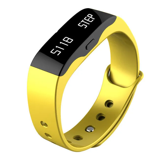Unisex Fitness Smart Band Sports Watch with LED Display