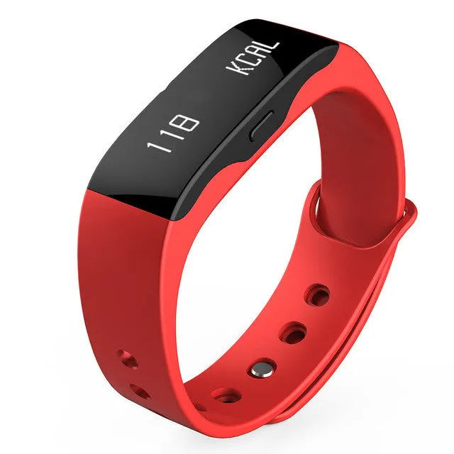 Unisex Fitness Smart Band Sports Watch with LED Display