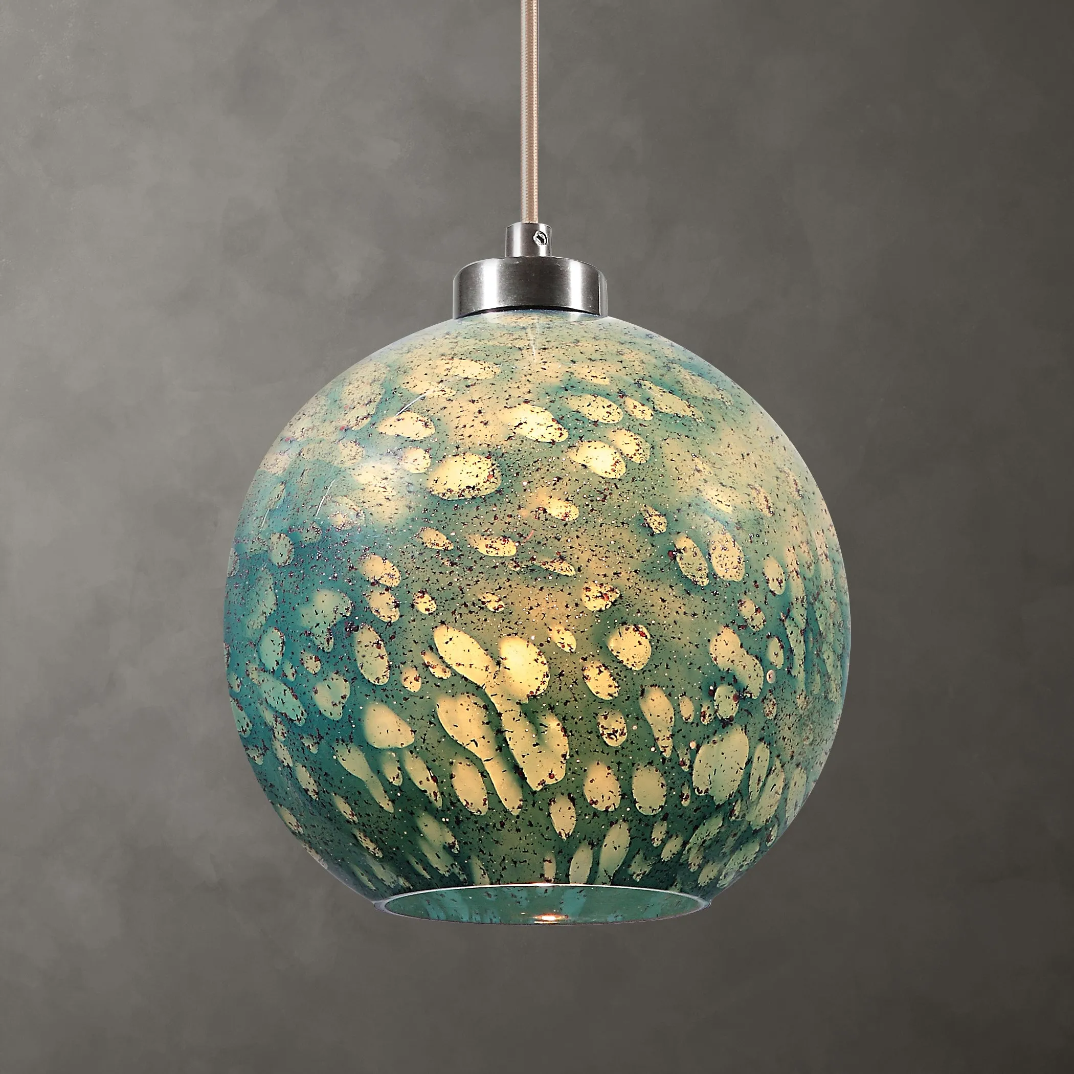 Uttermost Gemblue1 Light Mini Pendant