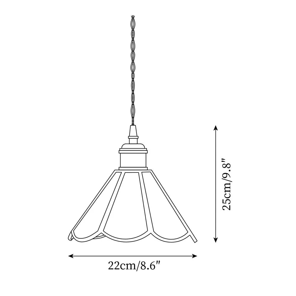 Valeria Glass Pendant Lamp