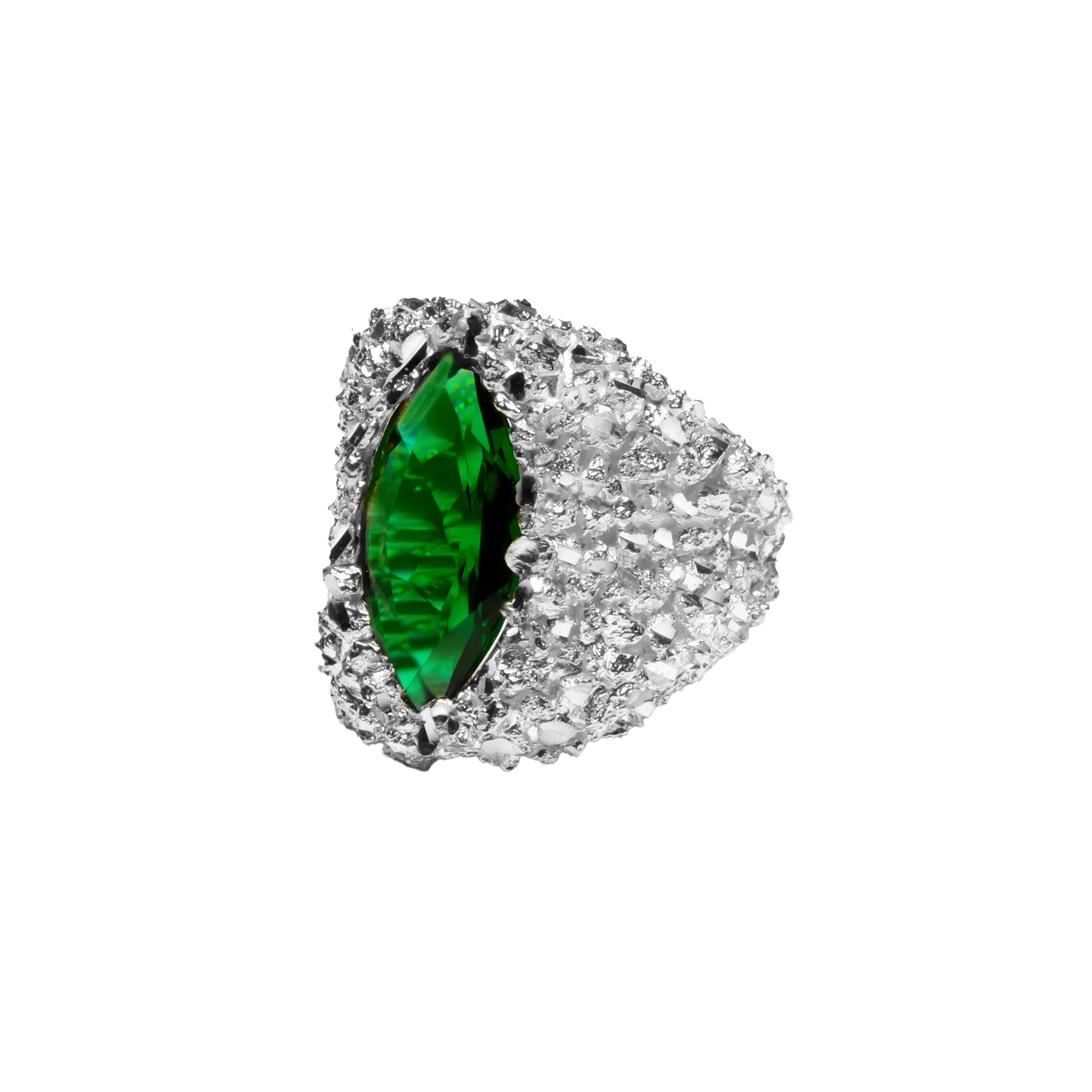 VC067 Emerald Marquise Ring