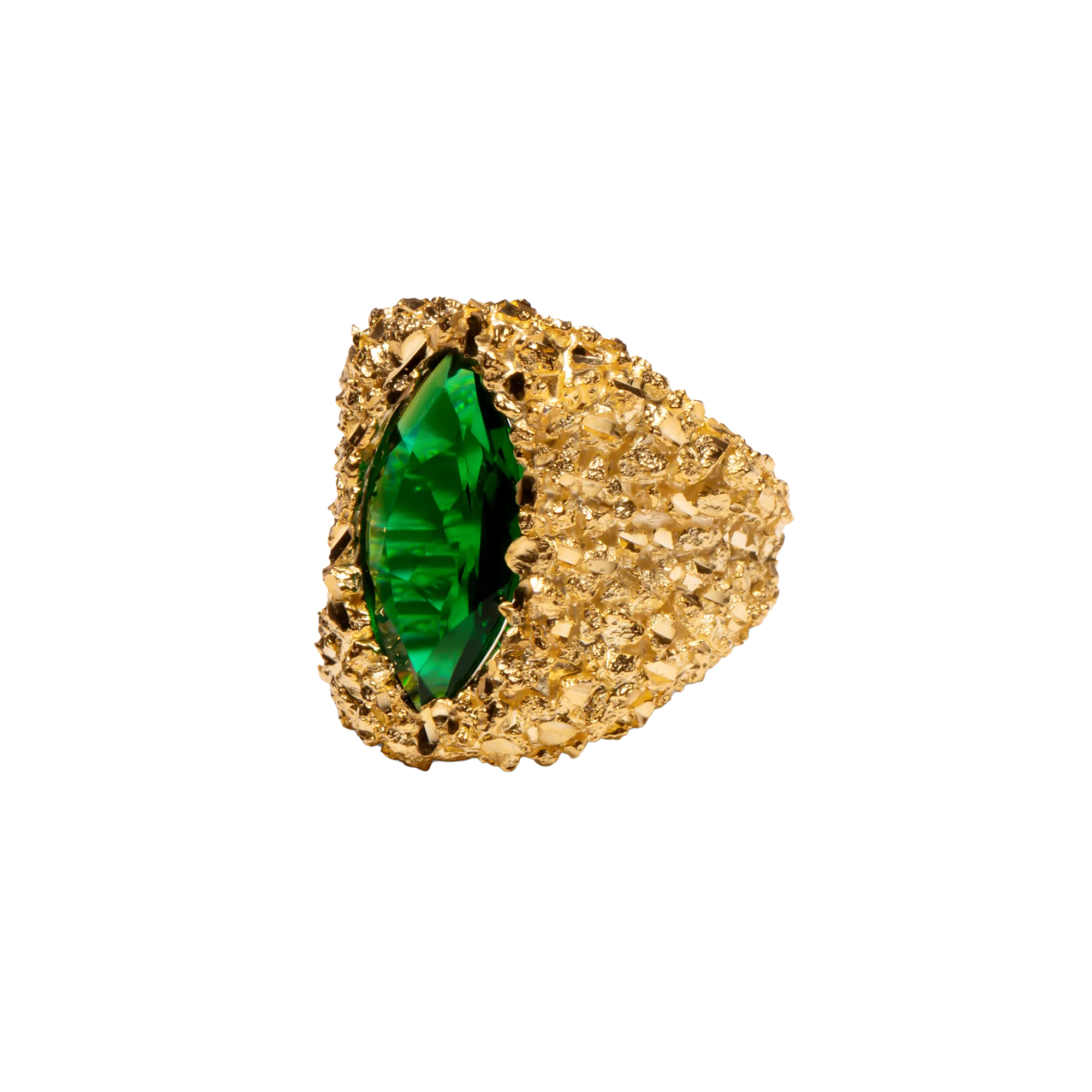 VC067 Emerald Marquise Ring