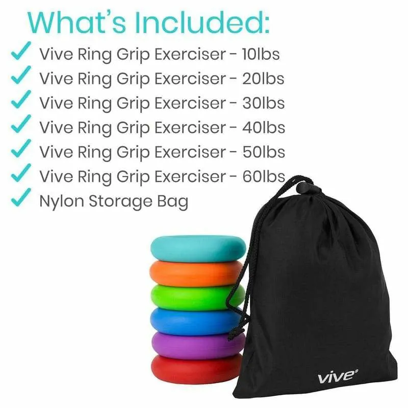 Vive Health Ring Grip Exercisers