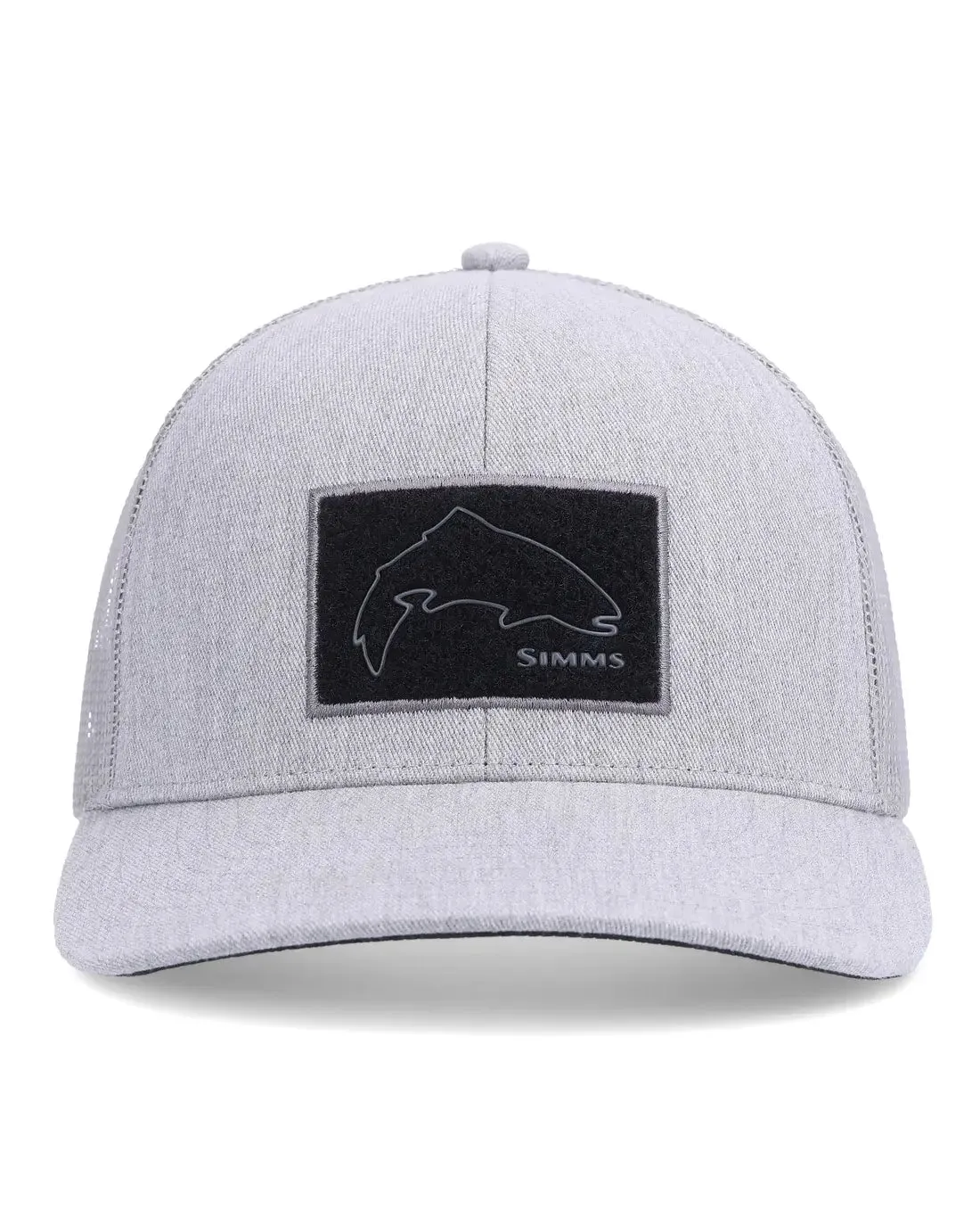 Wader Maker Mid Crown Trucker Cap - Heather Grey