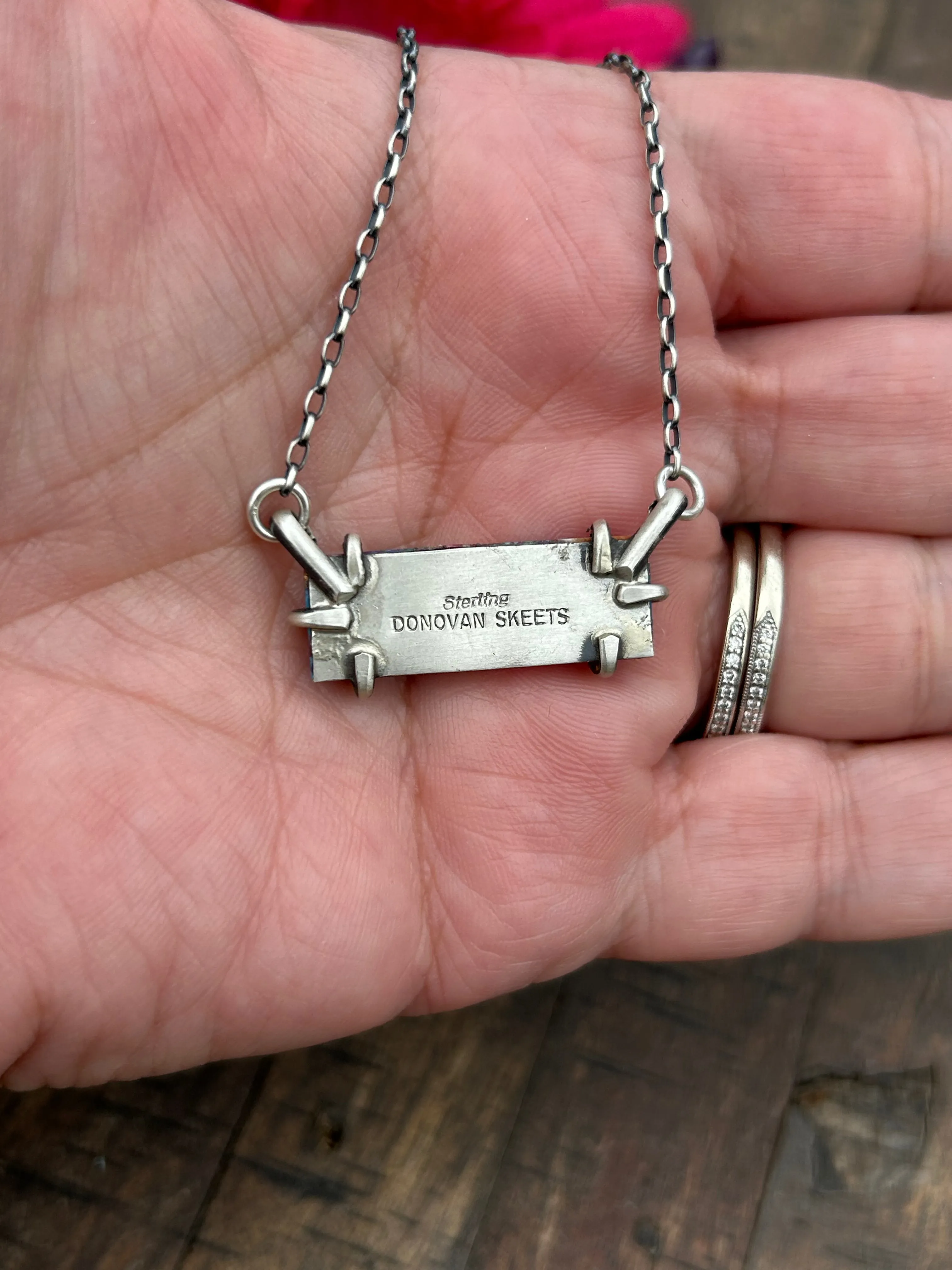 Waterproof Kingman Bar Necklace #7